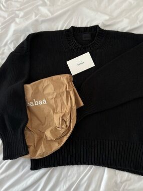 Babaa jumper no. 16 in Black